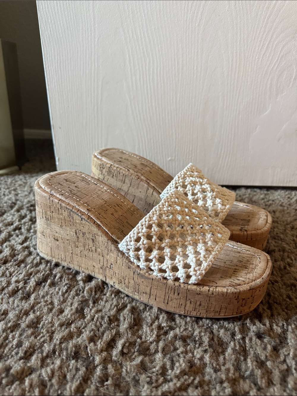 Madden Girl Platform beach sandals